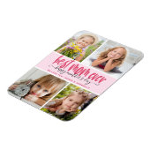 Magnet Flexible Meilleure maman Jamais Photo Fête des mères (Côté Gauche)