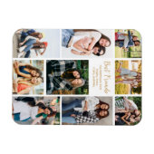Magnet Flexible Meilleurs amis Photo Collage Cute Personnalisé (Horizontal)