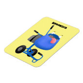 Magnet Flexible Mélangeur à ciment (Côté Gauche)