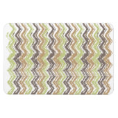 Magnet Flexible Melon Brandy Scribble ZigZag Motif (Horizontal)