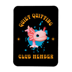 Magnet Flexible Membre amusant du Club de Démission Silencieuse av