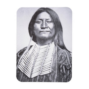 Magnet Flexible Membre de la tribu de Comanche, 1872 (photo de