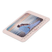 Magnet Flexible Même amour Mariage plus petit Enregistrer la date  (Côté Gauche)