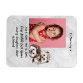 Magnet Flexible Mémento Cadeau Mignon Hérisson Enfants (Horizontal)