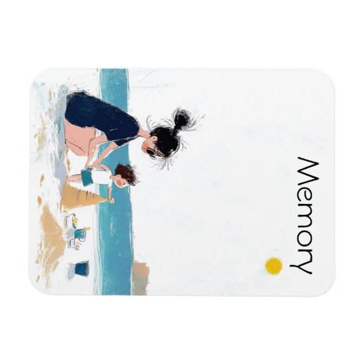 Magnet Flexible Mémoire (Horizontal)