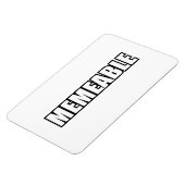 MAGNET FLEXIBLE MÉMOIRE (Côté Gauche)