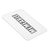 MAGNET FLEXIBLE MÉMOIRE (Côté Droit)