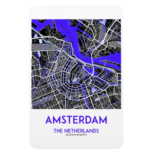 MAGNET FLEXIBLE MÉMOIRE AMSTERDAM (Vertical)