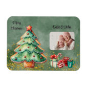 Magnet Flexible Mémoire de Noël de l'arbre magique (Horizontal)
