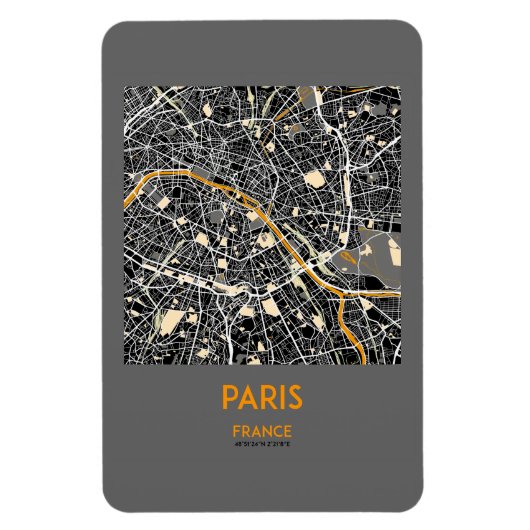 MAGNET FLEXIBLE MÉMOIRE DE PARIS (Vertical)