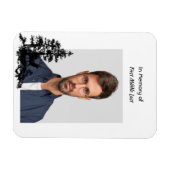 Magnet Flexible Mémoire Keepsaké Masculine Cerf (Horizontal)