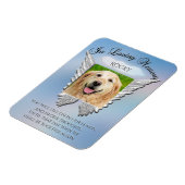 Magnet Flexible Mémorial | Aimant pour animaux (Côté Gauche)