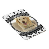 Magnet Flexible Mémorial aux animaux de compagnie - Pour toujours  (Côté Droit)