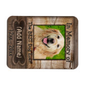 Magnet Flexible Mémorial aux chiens (Horizontal)