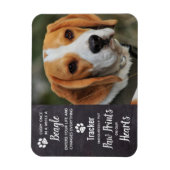 Magnet Flexible Mémorial beagle (Vertical)