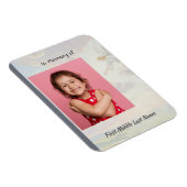 Magnet Flexible Memorial Keepsake Angel Reaching out (Côté Droit)