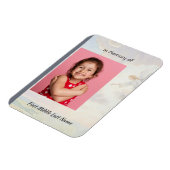 Magnet Flexible Memorial Keepsake Angel Reaching out (Côté Gauche)