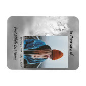 Magnet Flexible Memorial Keepsake Angel Sky Clouds (Horizontal)