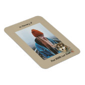 Magnet Flexible Mémorial Keepsaké aquarelle Wolf Animaux (Côté Droit)