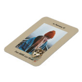 Magnet Flexible Mémorial Keepsaké aquarelle Wolf Animaux (Côté Gauche)