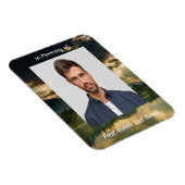 Magnet Flexible Memorial Keepsake Beautiful Lake Beach (Côté Droit)