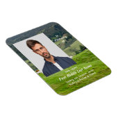 Magnet Flexible Memorial Keepsake Cattle Farm Landscape (Côté Droit)