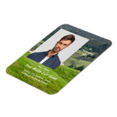 Magnet Flexible Memorial Keepsake Cattle Farm Landscape (Côté Gauche)