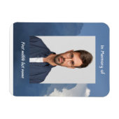 Magnet Flexible Memorial Keepsake Clouds Sky Heavenly (Horizontal)