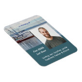 Magnet Flexible Memorial Keepsake Commercial Fisherman (Côté Droit)