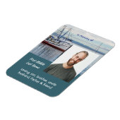 Magnet Flexible Memorial Keepsake Commercial Fisherman (Côté Gauche)