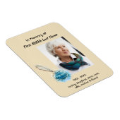 Magnet Flexible Memorial Keepsake Feather Pen  (Côté Droit)