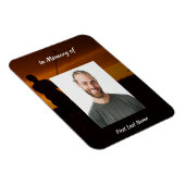 Magnet Flexible Memorial Keepsaké Golfing Golf (Côté Droit)