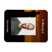 Magnet Flexible Memorial Keepsaké Golfing Golf (Horizontal)