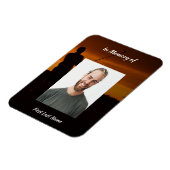 Magnet Flexible Memorial Keepsaké Golfing Golf (Côté Gauche)