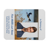 Magnet Flexible Memorial Keepsake Lake Geese Birds (Horizontal)