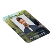 Magnet Flexible Memorial Keepsaké Lake Pond Park Canards (Côté Droit)