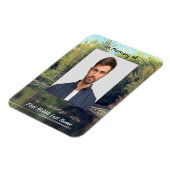 Magnet Flexible Memorial Keepsaké Lake Pond Park Canards (Côté Gauche)