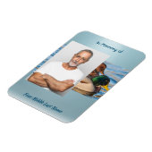 Magnet Flexible Memorial Keepsake Mallard Ducks Bird (Côté Gauche)