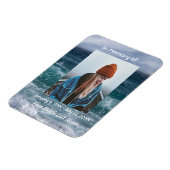 Magnet Flexible Memorial Keepsake Ocean Sea Beach (Côté Gauche)