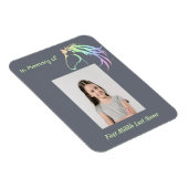 Magnet Flexible Memorial Keepsake Pastel Horse Art (Côté Droit)