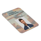 Magnet Flexible  Memorial Keepsakes Pilot Airplane Sunset (Côté Droit)