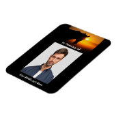 Magnet Flexible Memorial Keepssaké prière photo Horse Western (Côté Gauche)