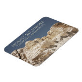 Magnet Flexible Mémorial national du Mont Rushmore, Neige d'hiver (Côté Gauche)