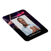 Magnet Flexible Memorial Photo Keepsaké Drummer Drummer Drummer Ba (Côté Droit)