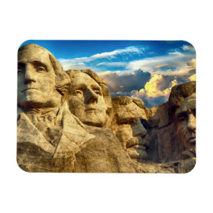 Magnet Flexible Mémorial présidentiel de Mount Rushmore