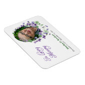 Magnet Flexible Mémorial violet (Côté Droit)