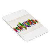 Magnet Flexible Memphis Tennessee Skyline (Côté Droit)