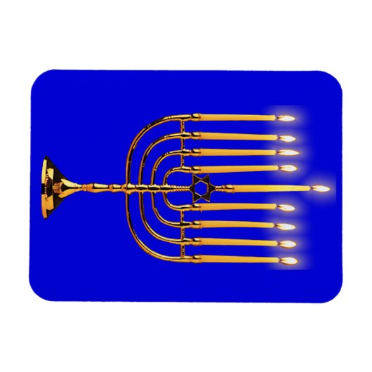 Magnet Flexible Menorah (Horizontal)