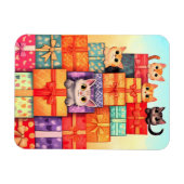Magnet Flexible Meow Gift Birthday Tower (Horizontal)