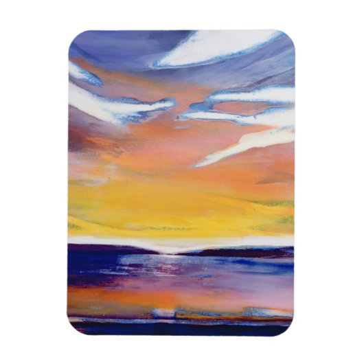 Magnet Flexible Mer du soir (Vertical)